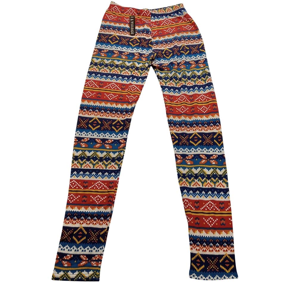 J. Village Jeggins Pants One Size (21 X 27) Southwest Aztec
